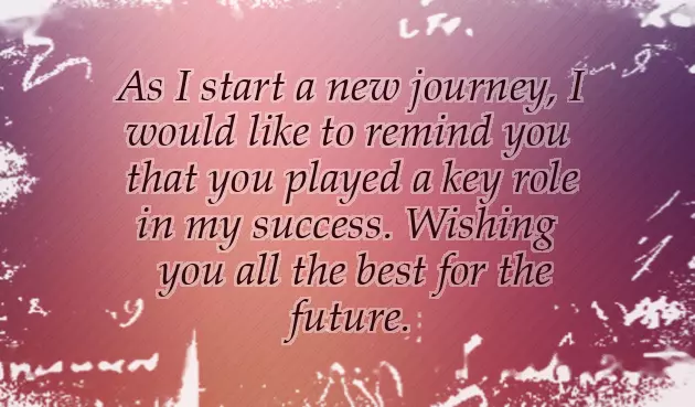 Best Wishes For New Work Best Wishes For New Work