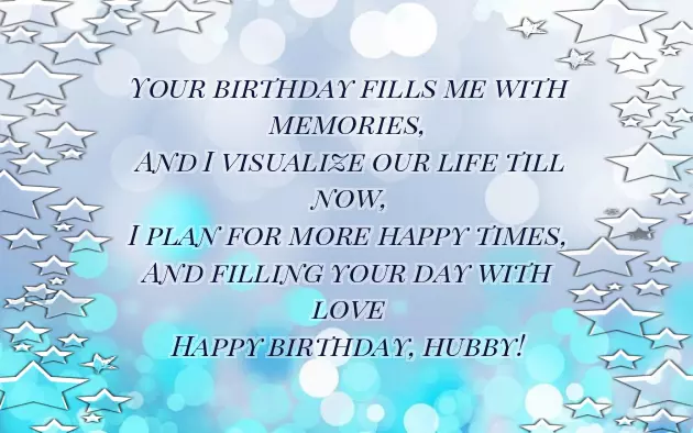 Happy Birthday Poems For Him