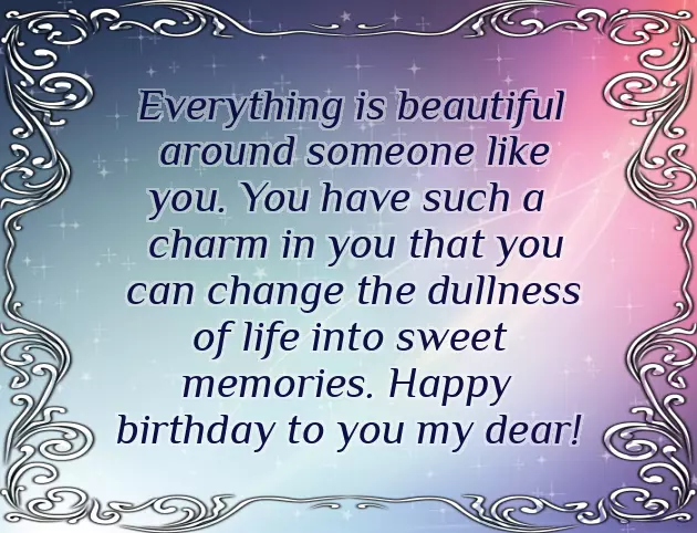 Wishing Her A Very Happy Birthday