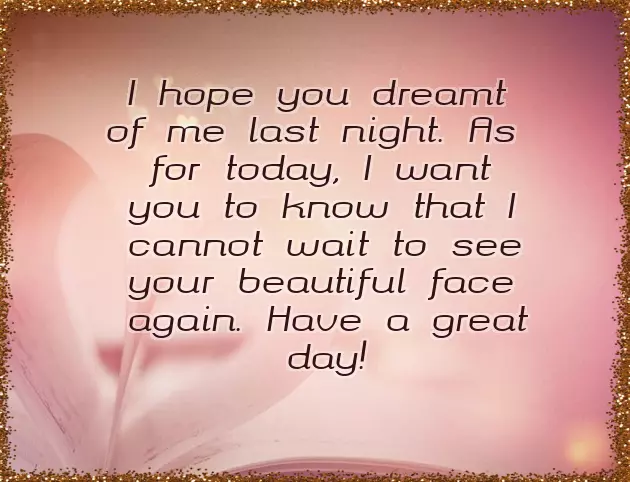 Great Morning Message Great Morning Message