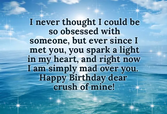 Happy Birthday Wish To My Crush