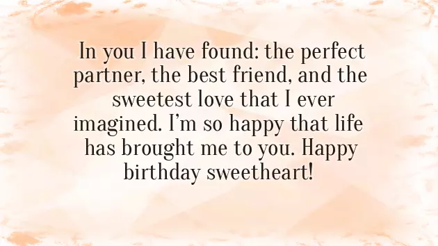 Birthday Wishes In Love