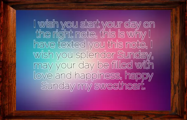 Happy Sunday Texts To Loved Ones