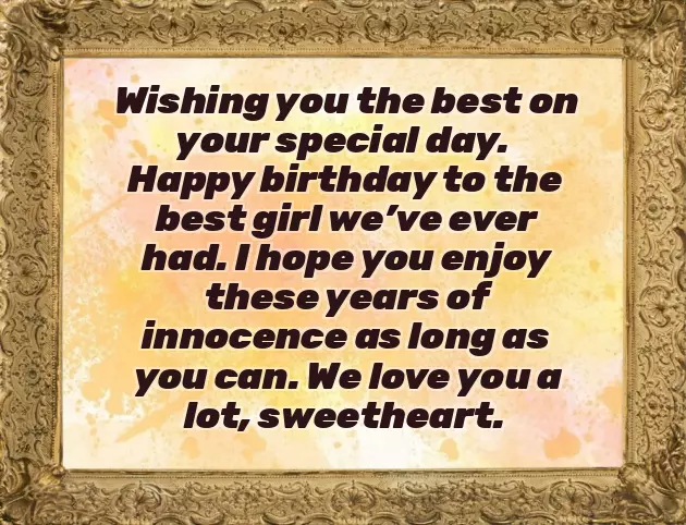 Birthday Wishes For A Baby Girl Birthday Wishes For A Baby Girl