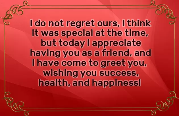 Birthday Wishes To Your Ex Boyfriend