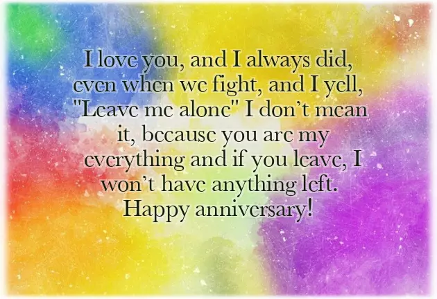First Marriage Anniversary Quotes For Wife