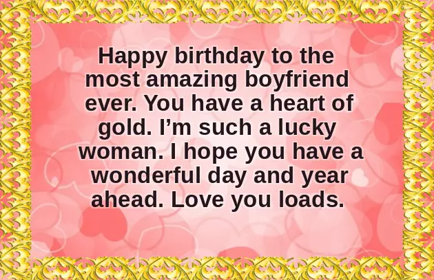 Wishes For Boyfriend