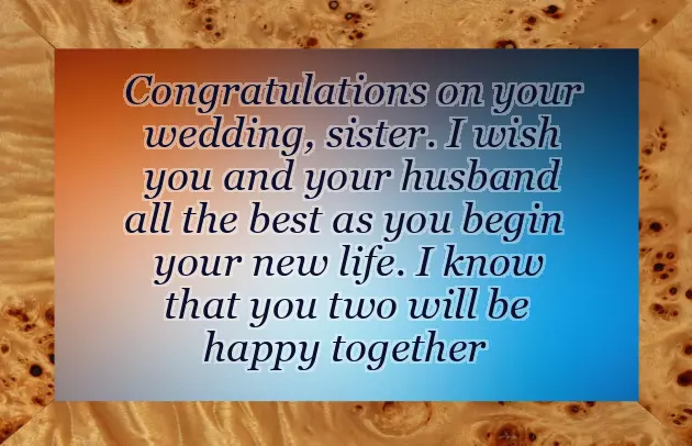 Wedding Wishes For Cousin Brother