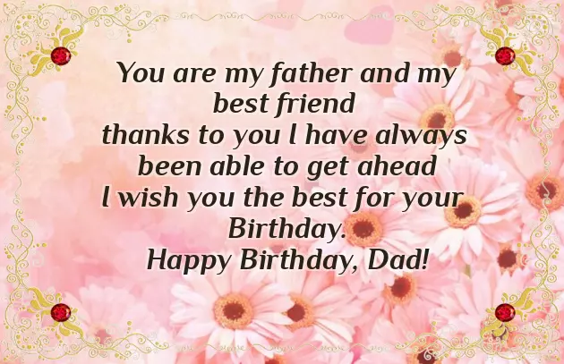 Birthday Quotes On Dad
