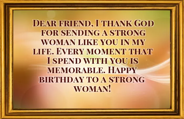 Happy Birthday To A Very Strong Woman Happy Birthday To A Very Strong Woman