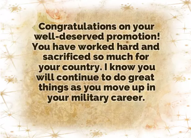 Wishes For New Promotion Wishes For New Promotion