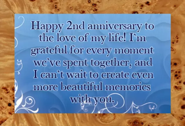 2Nd Year Wedding Anniversary 2Nd Year Wedding Anniversary