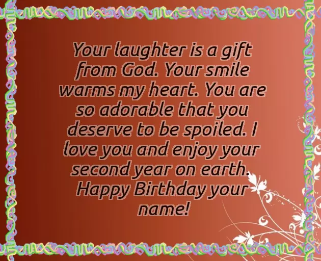 Birthday Wishes For Two Years Boy Birthday Wishes For Two Years Boy