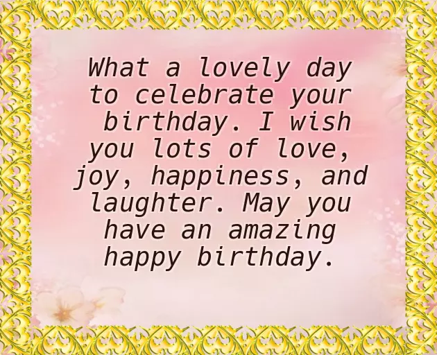 Warm Birthday Wishes For Girlfriend