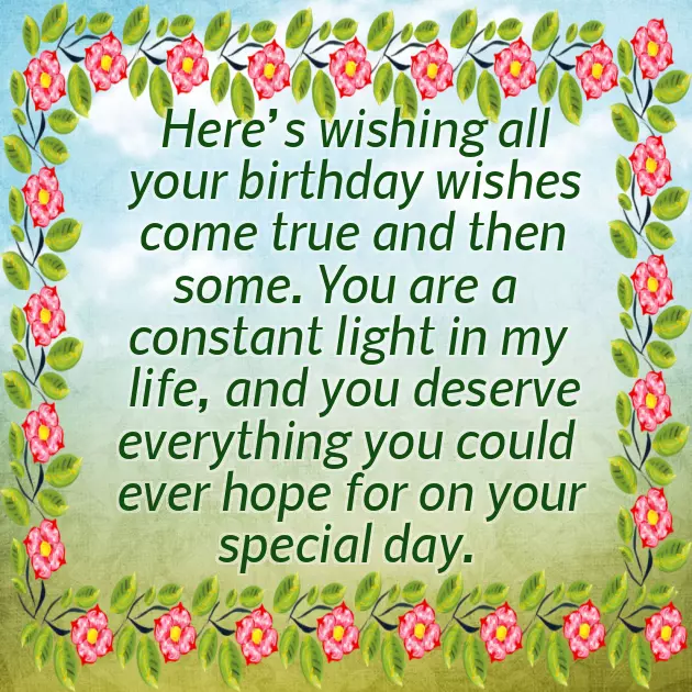 Happy Birthday From Your Aunt