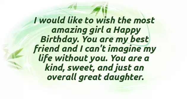 1St Birthday Wishes For Daughter From Father