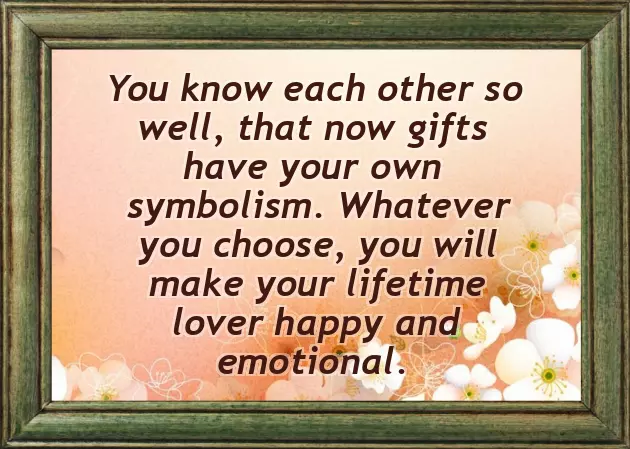 4 Year Wedding Anniversary Gift