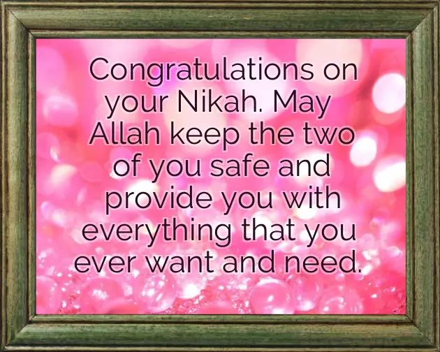 Congratulations For Nikah Congratulations For Nikah