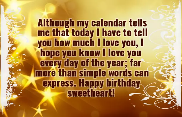 Words For My Wife On Her Birthday