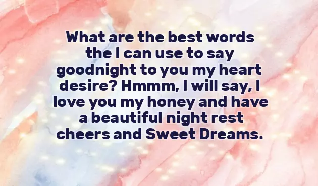 Good Night Messages Sms