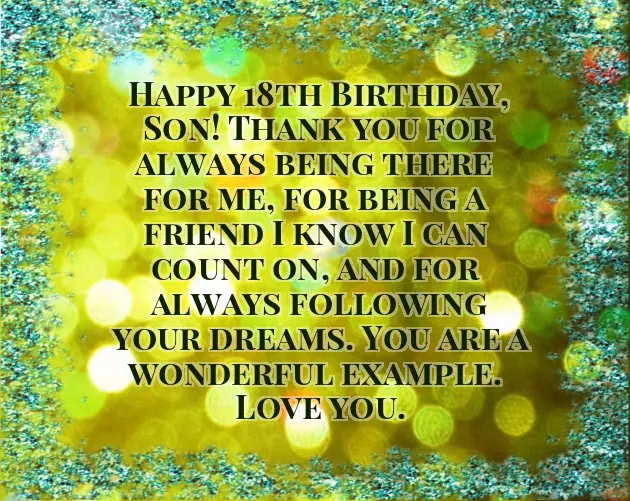 18Th Birthday Poem For Son 18Th Birthday Poem For Son