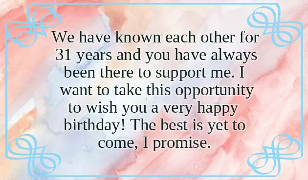 31St Wedding Anniversary 31St Wedding Anniversary