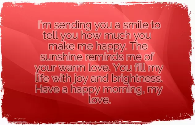 Good Morning Message To Long Distance Boyfriend