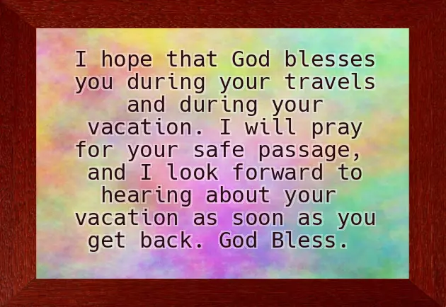 Wish You A Nice Holiday