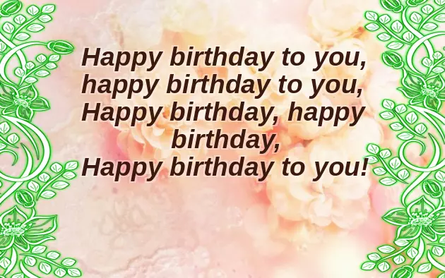 Happy Birthday To Ya Happy Birthday To Ya