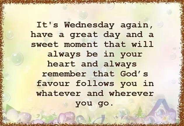 Happy Wednesday Morning Greetings