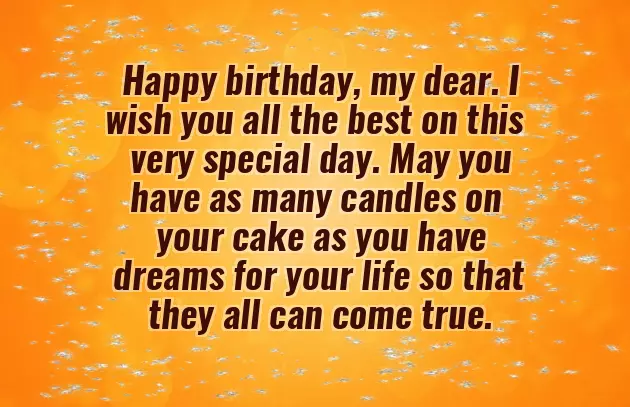 Some Birthday Wishes