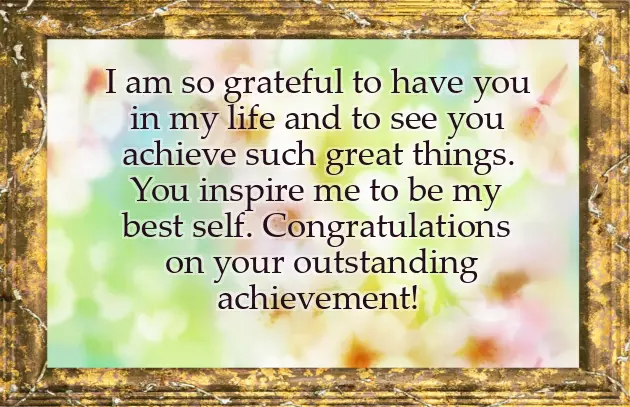 Congratulations On Outstanding Achievement In School Congratulations On Outstanding Achievement In School