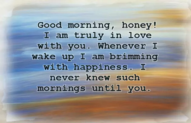 Good Morning Message For My Darling Wife