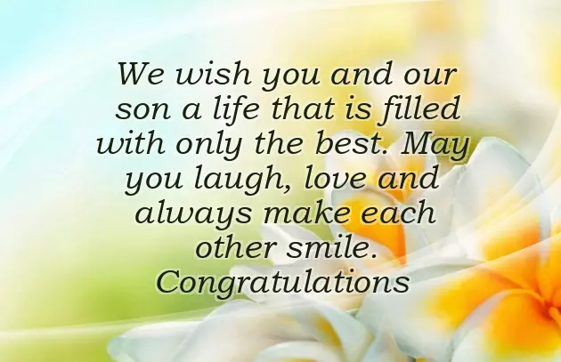 Wishes To Parents On Daughter Wishes To Parents On Daughter