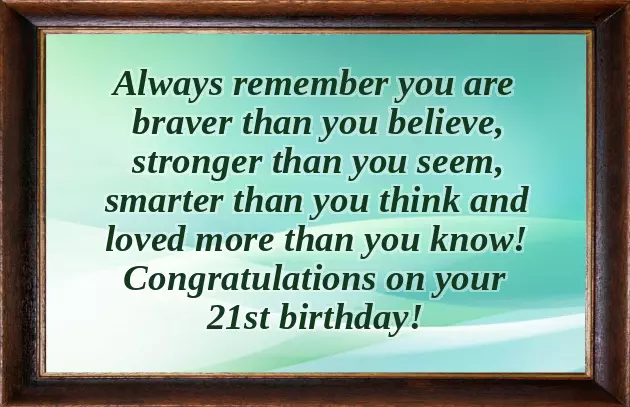 Happy Birthday To Me 21 Years Happy Birthday To Me 21 Years