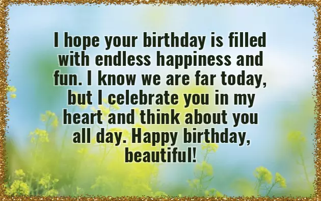 Birthday Wishes Status For Wife