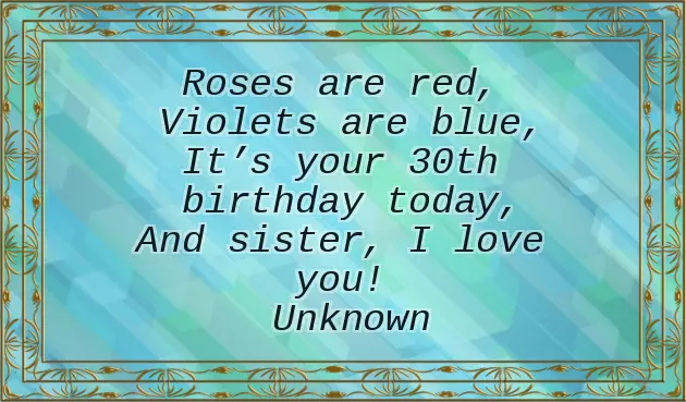 Wishes 30Th Birthday Wishes 30Th Birthday