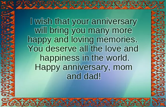 Appa Amma Anniversary Wishes