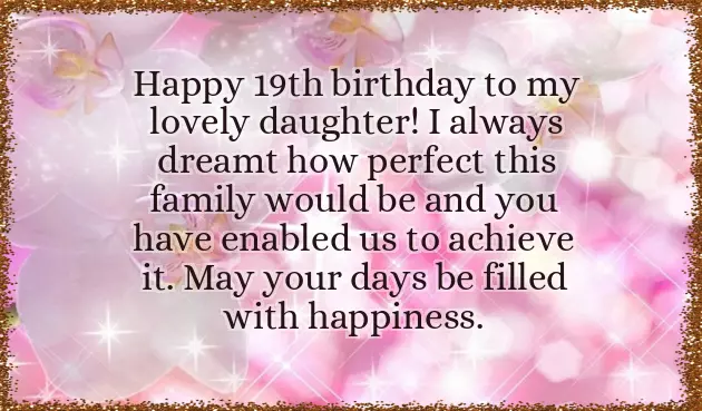 Happy 19Th Birthday To My Daughter Happy 19Th Birthday To My Daughter