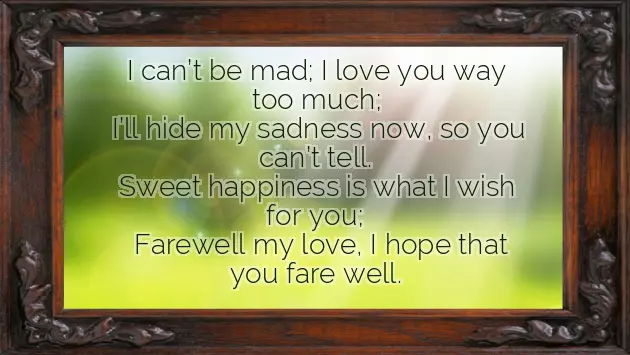 Poems About Fighting For Love