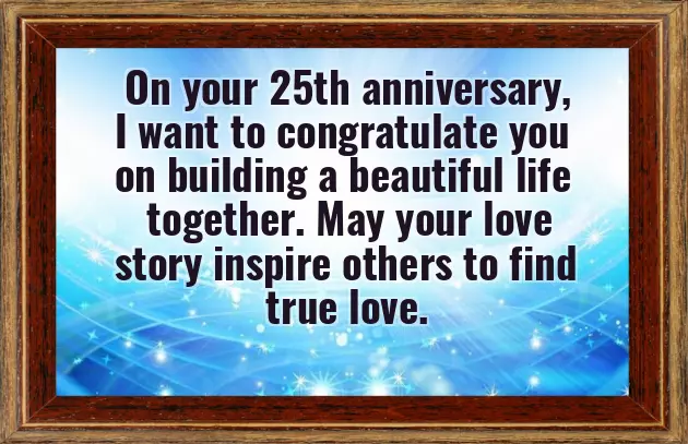 Parents 25Th Anniversary Wishes