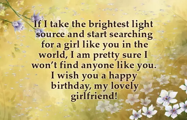 Best Birthday Quotes For Your Girlfriend