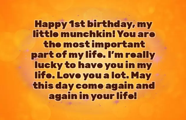 Happy 1St Birthday Baby Girl Quotes