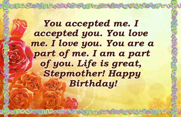 Step Mom Birthday Quotes Step Mom Birthday Quotes