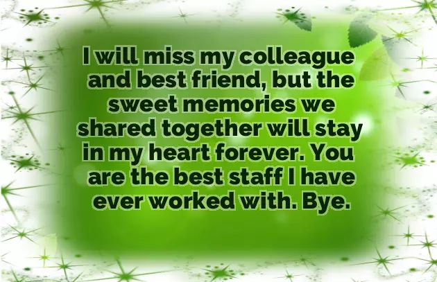 Wishing Someone Well In Their New Job