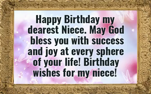 Happy Birthday Wishes To My Sweet Niece