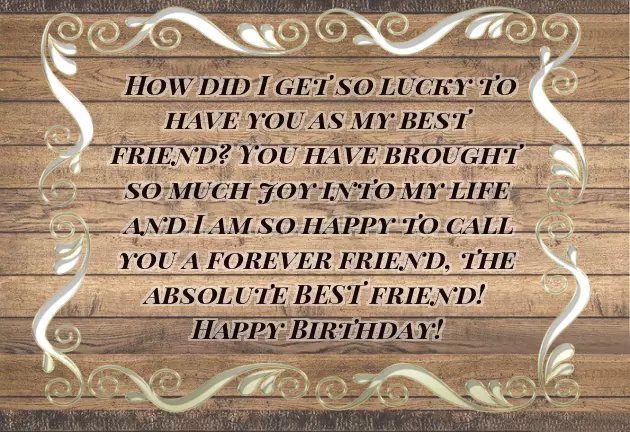 Short Birthday Wishes For Best Friend Female