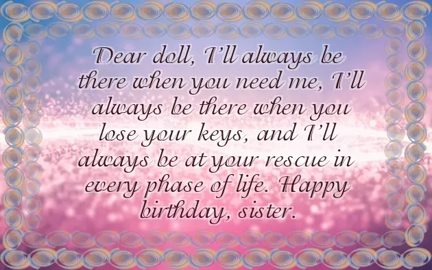 Baby Sister Birthday Quotes Baby Sister Birthday Quotes