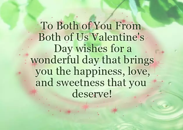 Valentine Message For Parents From Child