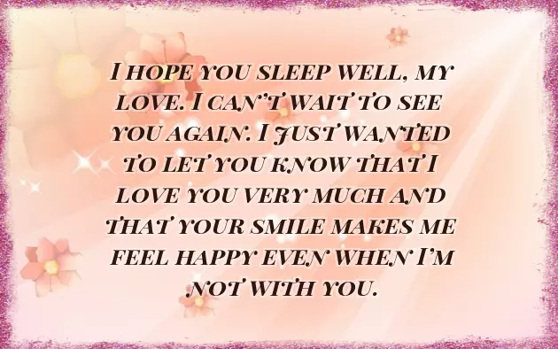 Sunday Wishes For My Love